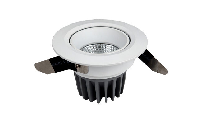 LED  7W COB 天花燈 可調角度 開孔80mm  黃光白光中性光